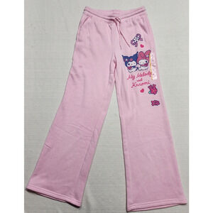 Kuromi and my melody sweatpants smalll women's adjustable